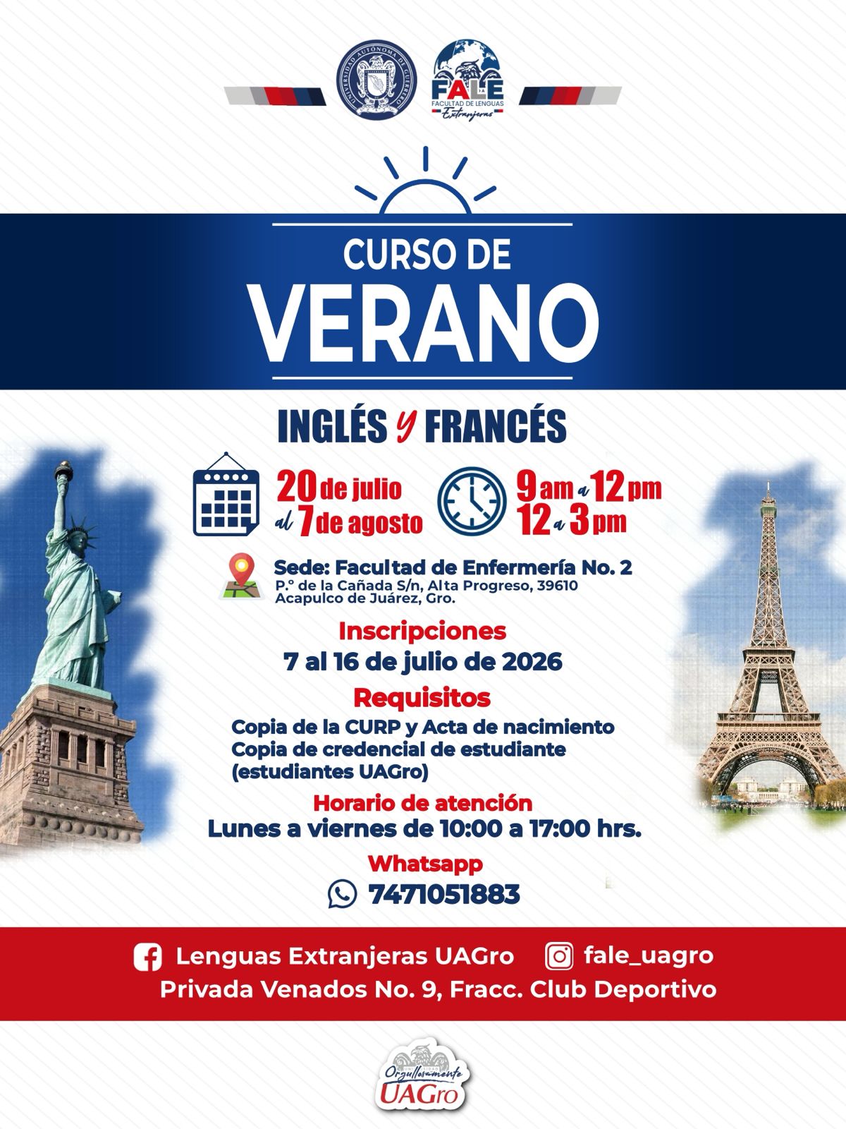 Inscipciones abiertas